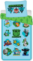 Mojang Minecraft ágyneműhuzat Icons 140×200cm, 70×90 cm