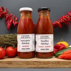 Chilion Ketchupimádó" gourmet ajándékcsomag - Carolina ketchup és Nemcsípős ketchup