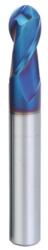 Bartools d1, 0mm D4 L50 2 élű gömbvégű keményfém maró 55HRC-ig - Bartools - BR65-2B-010