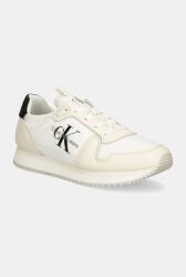 Calvin Klein sportcipő RUNNER SOCK LACEUP ML LTH fehér, YW0YW01616 - fehér Női 41