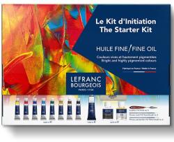 Lefranc Bourgeois L&B Fine olaj festőkészlet - The Starter Kit : 1x40ml + 8x20ml + kiegészítők