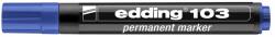 edding Marker Edding 103 permanent, varf rotund 1.5-3mm, albastru (ED103003) - birotica-asp
