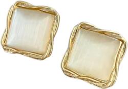 CCO - CRM diversity Set Cercei Eleganti pentru Femei, Fantasy White, CRM, alb-auriu (652)