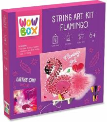 Wow Box: Illuminated Knotter Picture Making Set - Flamingo (WOW536334)