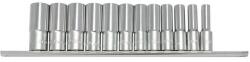 Hans Tools 3/8" hosszú dugókulcsfej készlet 12r. 8-19x63mm CrV 3612MD (040102-0146)