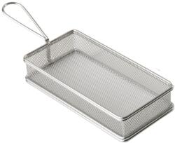 APS Snackholder Tálaló-fritőzkosár, ezüst