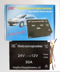 Foxgood Трансформатор конвертор на напрежение от 24 V на 12 V DC20-30 30А (1436-30a)