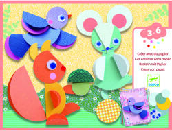DJECO Cercuri si cerculete de lipit atelier creativ (DJ09056)