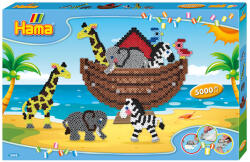 Hama Margele de calcat Midi 5000 in cutie - Arca lui Noe (3045)