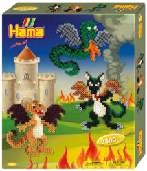 Hama Dragonul - 2500 margele MIDI in cutie (3245)
