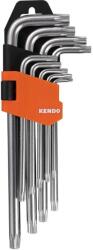 Kendo TORX kulcs készlet extra hosszú 9r. T10-T50 CrV No. 20743 (20743)