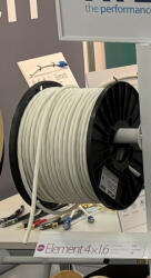 Atlas Cables Element Speaker 4 x 1.6 hangszóró kábel, fehér, 100 m (5056453550178)
