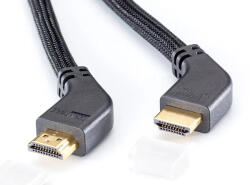 Eagle Cable DELUXE High Speed HDMI 2.0b 4K kábel döntött csatlakozóval, 2, 0 m (10011032)
