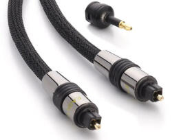 Eagle Cable DELUXE optikai kábel 3, 5 mm-es jack adapterrel, 5, 0 m (100821050)