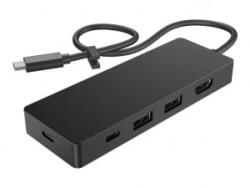 HP USB-C Travel Hub G3 notebook dokkoló fekete (86S97AA) (86S97AA)