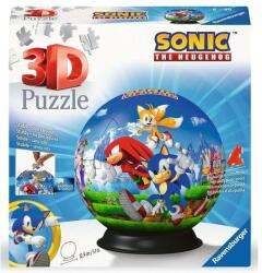Ravensburger 72 db-os 3D gömb puzzle - Sonic, a sündisznó (11592) (11592)