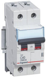 Legrand kismegszakító 2P C 40A 6kA TX3 (403532) (403532)