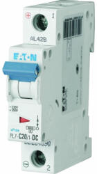 Eaton Kismegszakító 1P C 20A 10kA PL7-C20/1-DC (264890) (264890)