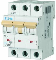 Eaton Kismegszakító 3P D 13A 10kA PL7-D13/3 (263420) (263420)