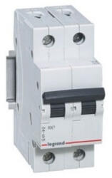 Legrand kismegszakító 2P C 20A 10kA TX3 (404206) (404206)
