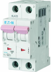 Eaton Kismegszakító 2P B 2A 10kA PL7-B2/2 (165083) (165083)