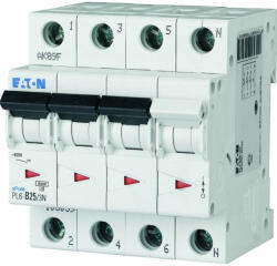 Eaton Kismegszakító 3P+N B 25A 6kA PL6-C25/3N (106912) (106912)