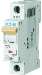 Eaton Kismegszakító 1P C 13A 10kA PL7-C13/1 (262703) (262703)