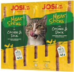 JosiCat 3x35g JosiCat Meat Sticks csirke & kacsa macskasnack