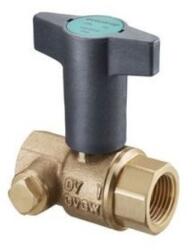 Oventrop Optibal TW golyóscsap 1/2″ bm, ürítővel, vörösöntvény (4208804) (4208804)