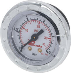 LA PICCOLA KAZÁNNYOMÁSMÉRŐ ø 40 mm 0÷2.5 bar - kavegepbolt
