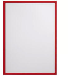  Infókeret A3, 5 db/csomag, Durable Duraframe® Magnetic piros
