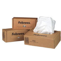  Hulladékgyűjtő zsákok iratmegsemmisítőhöz, 75-85 literes kapacitásig, Fellowes® 50 db/csomag, - tobuy