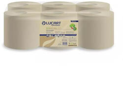  Kéztörlő 2 rétegű tekercses átmérő: 19 cm 6 tekercs/karton 19 CF EcoNatural Lucart_861133 havanna barna