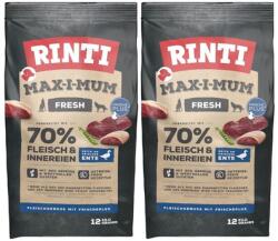 RINTI MAX-I-MUM Duck kacsával 2 x 12 kg