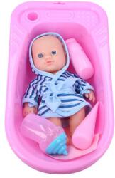 Wiky Bebeluș cu baie 20 cm (WKW114379) Figurina