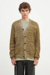 Norse Projects cardigan din lână Loki Wool Cotton Rib Cardigan 9BYH-SWM0L4_77X (N45.0618.8096)