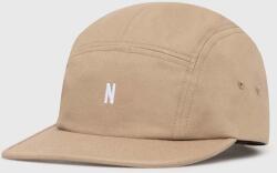 Norse Projects șapcă de baseball din bumbac Twill 5 Panel Cap culoarea bej, neted, N80.0126. 0966 PPYH-CAU0LE_80X (N80.0126.0966)