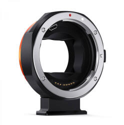  K&F Concept elektronikus autofókusz adaptergyűrű (Canon EF/EF-S - Sony E)