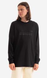 Maharishi longsleeve din bumbac culoarea negru, cu imprimeu 9754. BLACK-BLACK 99KK-TSM0YI_99X (9754.BLACK)