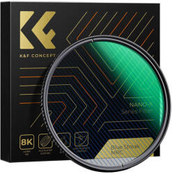  K&F Concept 62mm Blue Streak szűrő (Green Coated)