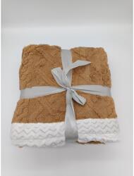 4-Home Bárány takaró Island dió, 150 x 200 cm, világosbarna