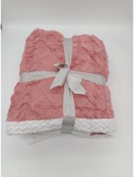 4-Home Bárány takaró Island rózsaszín, 150 x 200 cm, rózsaszín