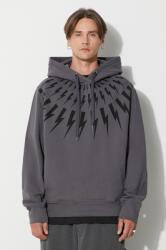 Neil Barrett Neil Barett hanorac de bumbac FAIRISLE THUNDERBOLT 9BYX-BLM1GY_90Y (PBJS186.V517S.3543)