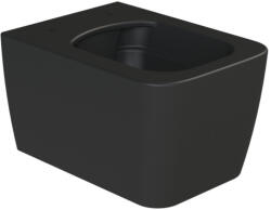 CeraStyle HERA fali WC - MATT FEKETE - rimless - perem nélküli - rejtett szerelésű - mély öblítés (HC01706PN05) - aquamixwebaruhaz