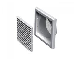  Vents MV 100 Vs műanyag szögletes szellőzőrács csőcsatlakozóval (MV 100 Vs)