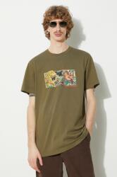 Maharishi tricou din bumbac Tiger Vs. Samurai T-Shirt barbati, culoarea verde, cu imprimeu, 1079. OLIVE 9BYX-TSM1NE_91X (1079.OLIVE)