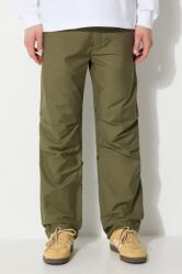 Maharishi pantaloni Original Dragon Snopants barbati, culoarea verde, drept, 5063. OLIVE PPYH-SPM0SR_91X (5063.OLIVE)