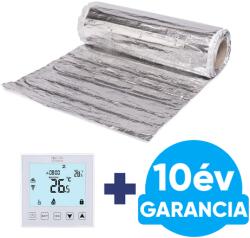 WENTOREX U-HEAT Alu-Mat elektromos fűtőszőnyeg 6 m2 / 900 Watt + digitális WiFi termosztát / padlófűtés szett (AFHM-6-C2) - e-futesbolt