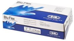  Védőkesztyű, egyszer használatos, latex mentes, nitril, L méret, 100 db, púder nélküli "Blu Flex (SSY-MA1917P0-L)