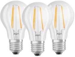 OSRAM Osram Base átlátszó üveg búra/6, 5W/806lm/4000K/E27/dobozos LED körte izzó 3 db (4058075819535) - nyomtassingyen